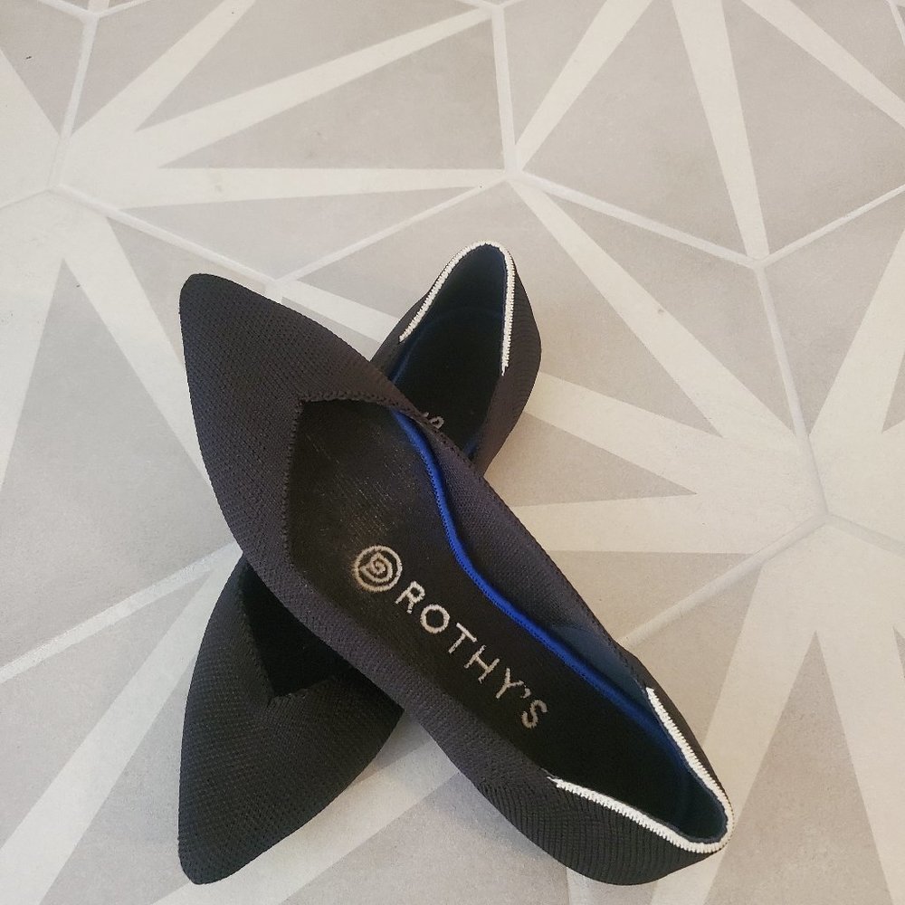 Rothys The Point Black Flats 5